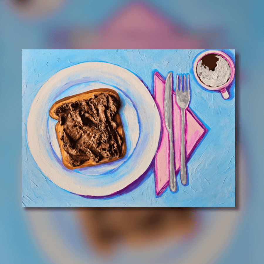 Toast for Breakfast (Strukturpaste)