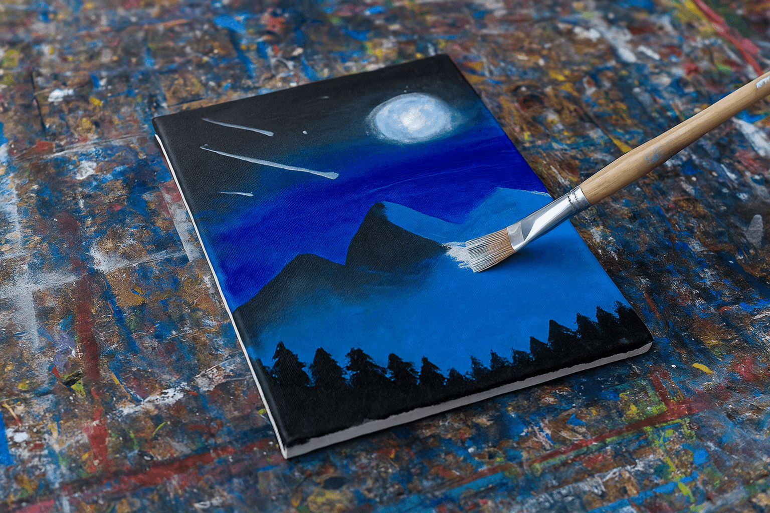 Magical full moon night – your creative evening