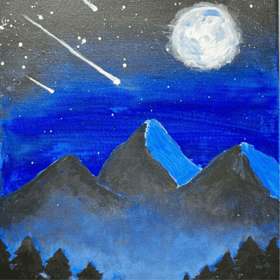 Vollmondnacht Malworkshops in Zürich