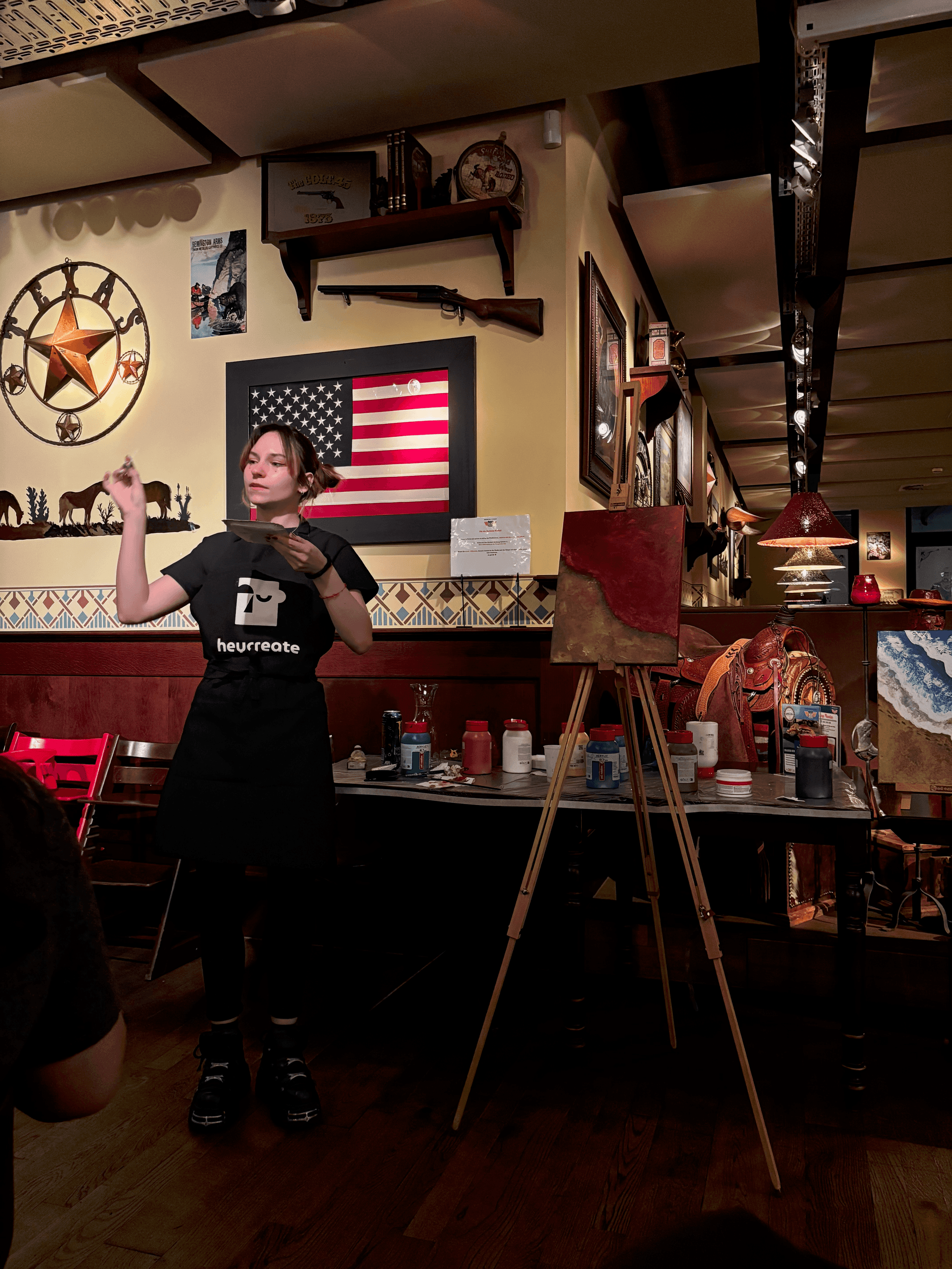 Malworkshops im Stars & Stripes